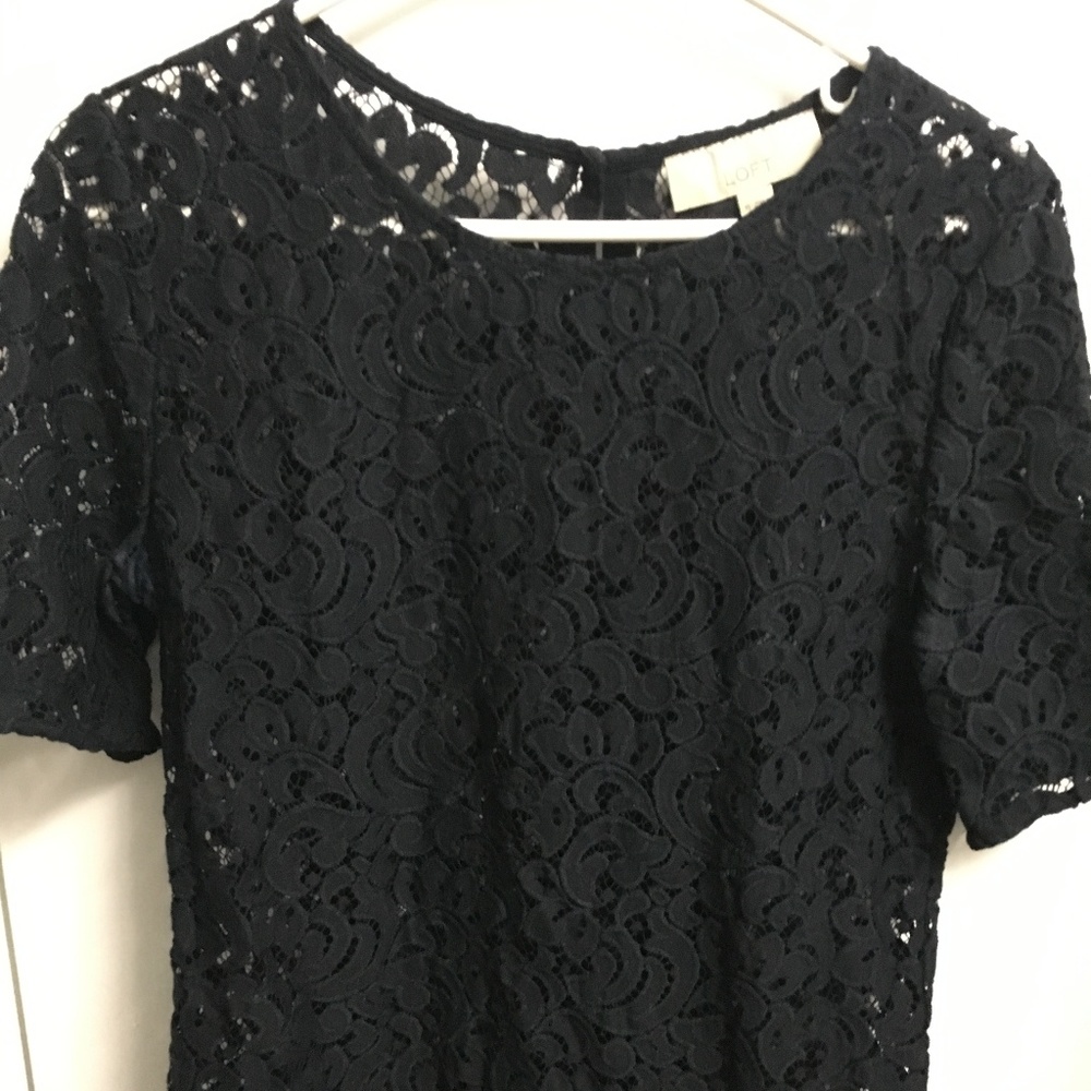 Lace Woven short sleeve